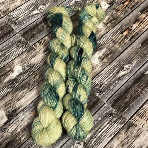 Monarch Silver Sock Mini Skein - Palm